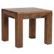 Couchtisch in Braun aus Massivholz Sheesham - 45x45x40cm (LxBxH)