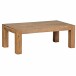 Couchtisch in Braun aus Akazie Massivholz - 60x110x40cm (LxBxH)