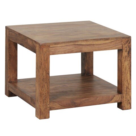 Couchtisch in Braun - 60x60x45 (LxBxH)