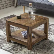 Couchtisch in Braun - 60x60x45 (LxBxH)