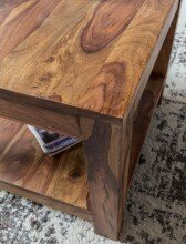 Couchtisch in Braun - 60x60x45 (LxBxH)