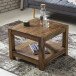 Couchtisch in Braun - 60x60x45 (LxBxH)