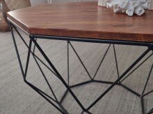 Couchtisch in Braun - 66x66x40 (LxBxH)
