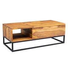 Couchtisch in Braun - 50x110x40 (LxBxH)