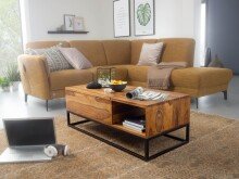 Couchtisch in Braun - 50x110x40 (LxBxH)