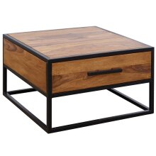 Couchtisch in Braun - 65x65x38 (LxBxH)