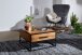 Couchtisch in Braun - 65x65x38 (LxBxH)