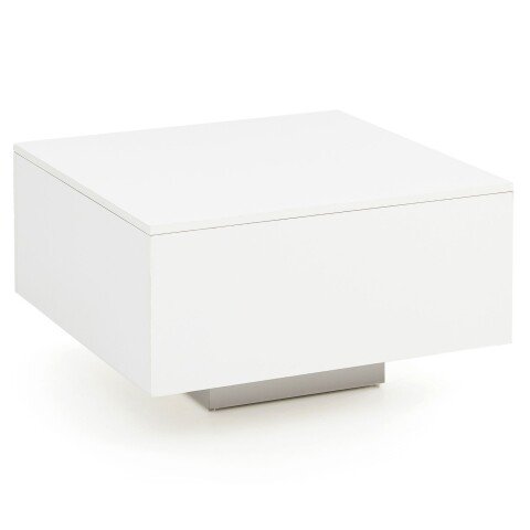 Couchtisch in Weiß - 60x60x35cm (LxBxH)