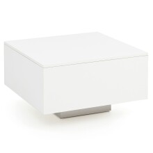 Couchtisch in Weiß - 60x60x35cm (LxBxH)