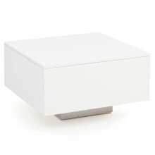 Couchtisch in Weiß - 60x60x35cm (LxBxH)