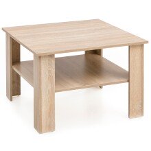 Couchtisch in Grau - 60x60x42cm (LxBxH)