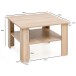 Couchtisch in Grau - 60x60x42cm (LxBxH)