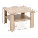 Couchtisch in Grau - 60x60x42cm (LxBxH)