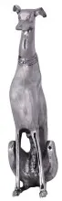 Dekofigur in Silber aus Aluminium - 18x25x70cm (LxBxH)