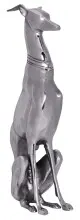 Dekofigur in Silber aus Aluminium - 18x25x70cm (LxBxH)