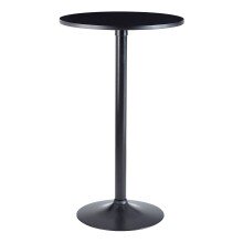 Bartisch in Schwarz - 100 (H)