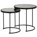 Satztisch (2er Set) in Schwarz - 50 (H)