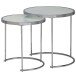 Satztisch (2er Set) in Silber - 50 (H)