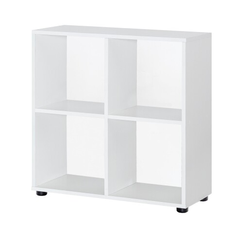 Bücherregal in Weiß - 70x29x72cm (LxBxH)