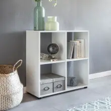 Bücherregal in Weiß - 70x29x72cm (LxBxH)
