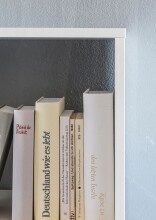 Bücherregal in Weiß - 70x29x72cm (LxBxH)