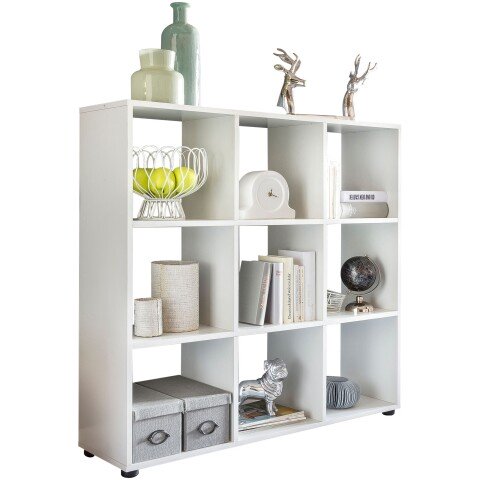 Bücherregal in Weiß - 108x29x104cm (LxBxH)