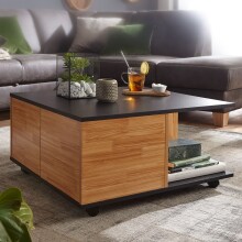 Couchtisch in Braun - 70x70x36cm (LxBxH)