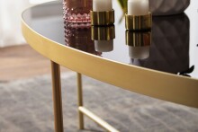 Couchtisch in Gold - 56x110x40 (LxBxH)