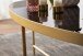 Couchtisch in Gold - 56x110x40 (LxBxH)