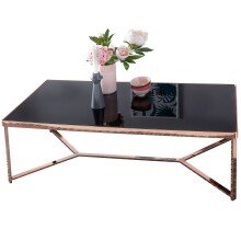 Couchtisch in Schwarz - 60x120x40 (LxBxH)