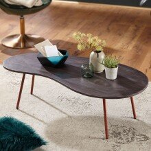 Couchtisch in Grau - 63x122x34cm (LxBxH)