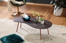 Couchtisch in Grau - 63x122x34cm (LxBxH)