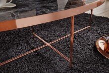 Couchtisch in Orange - 56x110x40 (LxBxH)