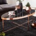 Couchtisch in Orange - 56x110x40 (LxBxH)