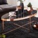 Couchtisch in Orange - 56x110x40 (LxBxH)