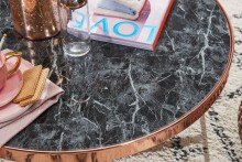 Couchtisch in Orange - 82x82x40 (LxBxH)