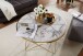 Couchtisch in Gold - 85x85x49 (LxBxH)