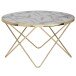 Couchtisch in Gold - 85x85x49 (LxBxH)