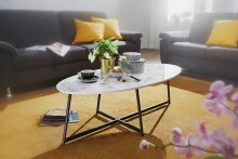 Couchtisch in Weiß - 60x120x45 (LxBxH)