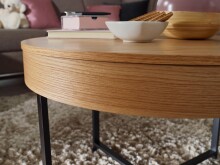 Couchtisch in Braun - 49 (H)