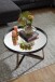 Couchtisch in Schwarz - 78x78x42 (LxBxH)