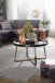Couchtisch in Schwarz - 78x78x42 (LxBxH)