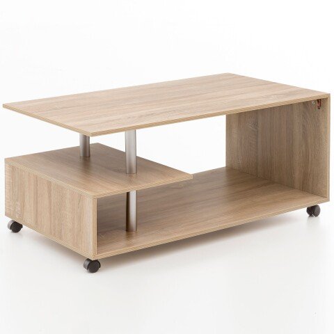 Couchtisch in Grau - 60x105x48cm (LxBxH)