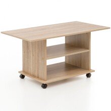 Couchtisch in Grau - 54x95x51cm (LxBxH)