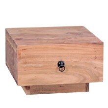 Nachttisch in Braun - 40x40x25 (LxBxH)