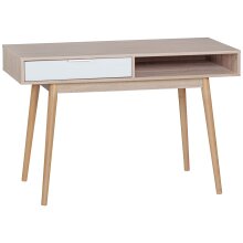 Schreibtisch in Grau - 55x120x79cm (LxBxH)