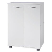 Schuhschrank in Weiß - 60x35x90cm (LxBxH)