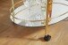 Servierwagen in Gold - 67x46x79 (LxBxH)