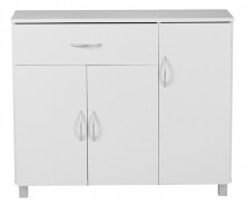 Sideboard in Weiß - 90x30x75cm (LxBxH)