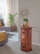 Sideboard in Braun - 35x35x65 (LxBxH)